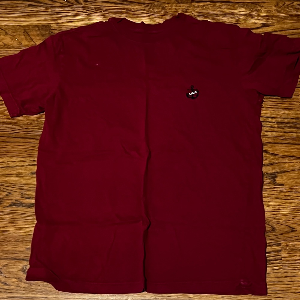 burgundy Tee